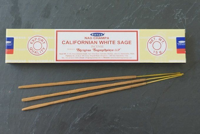 Encens Satya sauge blanche californienne